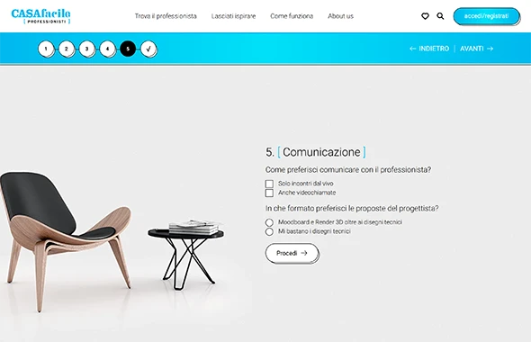 Matching step 5 – Tempistica