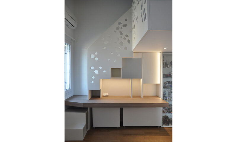 Lo studio sul soppalco