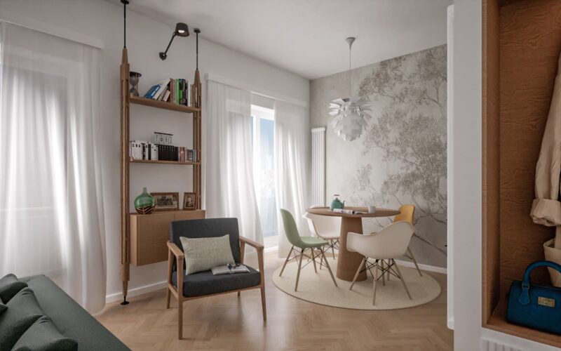 Open space funzionale e confortevole