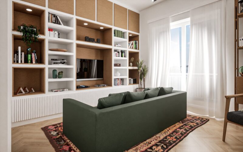 Open space funzionale e confortevole
